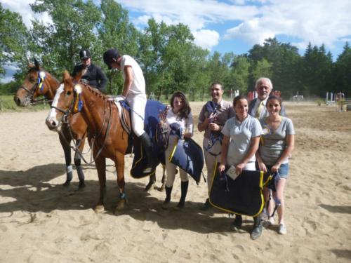 CSO Club 1 24 juin 2013 Equipe sélectionnée Pour Equita Club Cup