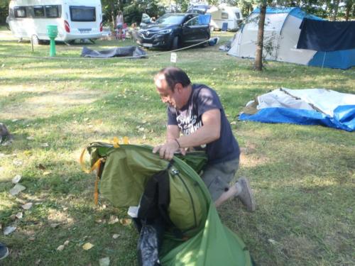 Comment replier la tente